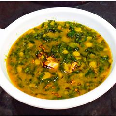 A picture of Dal Palak (Sindhi).