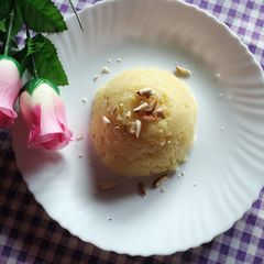 Sooji halwa A picture of Sooji halwa.