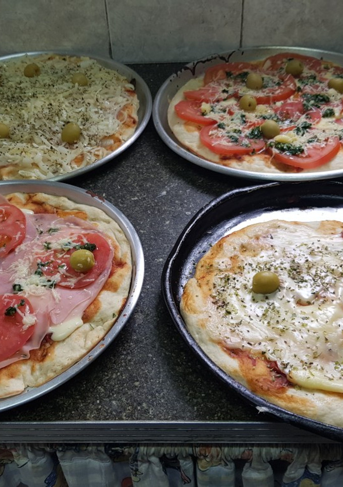 Una foto de Hoy pizzas caseras