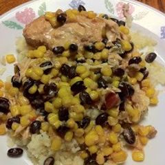 A picture of Black Bean Mexican Chicken.