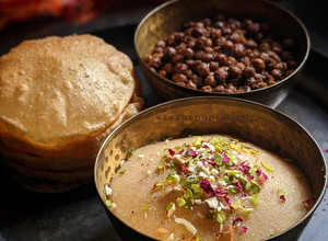 A picture of Sooji Halwa.