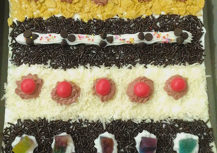Sponge Cake Dasar (all in one method)