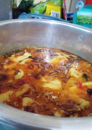 Foto resep Opor ayam bumbu kuning
