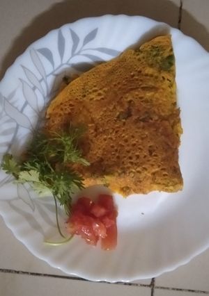 বেসনের চিলা (basan chila recipe in bengali) রেসিপির প্রধান ছবি