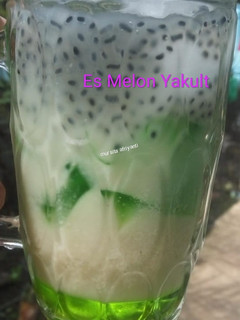 Foto resep Es Melon Yakult