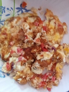 A picture of Scrambled eggs.