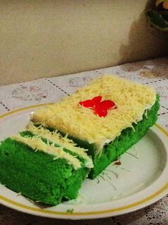 Foto resep Brownies Pandan Kukus