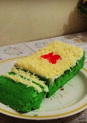 Foto resep Brownies Pandan Kukus