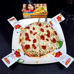 વેજીટેબલ પિઝા(Vegetable Pizza Recipe in Gujarati)-レシピのメイン写真