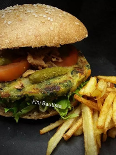 Una foto de Hamburguesas de espinacas