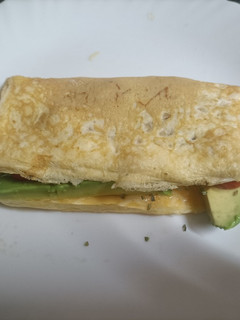 Una foto de Tortilla de aguacate