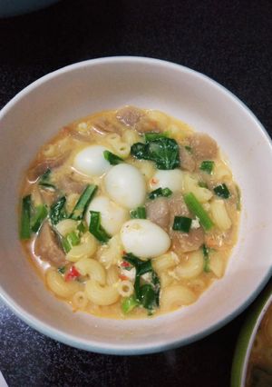 Foto resep 17. Seblak Kuah Telur Puyuh