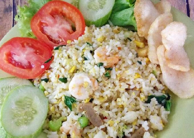 #14 Nasi Goreng Seafood Singapore foto resep utama