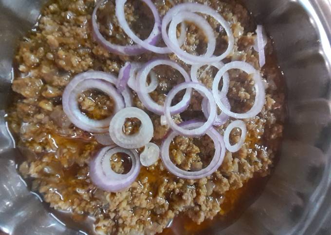 Steps to Prepare Super Quick Homemade Fry qeema