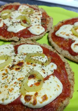 Una foto de Pizza o pizzetas de avena