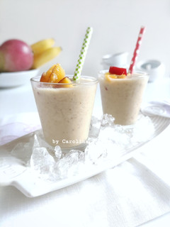 Foto resep Banana Mango Smoothies