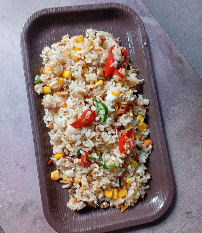 Foto resep Nasi Goreng Pelangi Ikan Cakalang