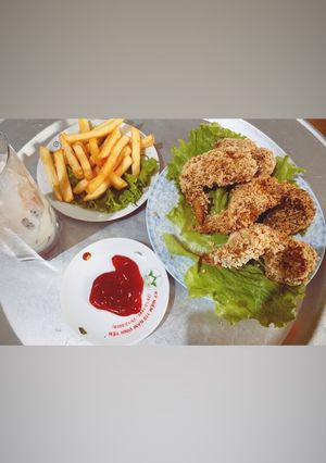 Hình của món Cánh gà chiên giòn.