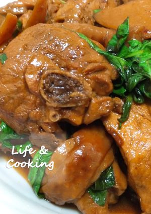 A picture of Three Cup Chicken (San Bei Ji) - Homestyle Recipe.
