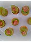 Rollos de calabacín