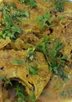 A picture of Shorshe Pomfret (Pomfret in mustard paste).