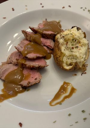 A picture of Orange and Ginger Pork Tenderloin.