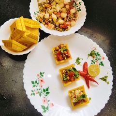 A picture of CANAPES 😋😋 SPROUT CANAPES.