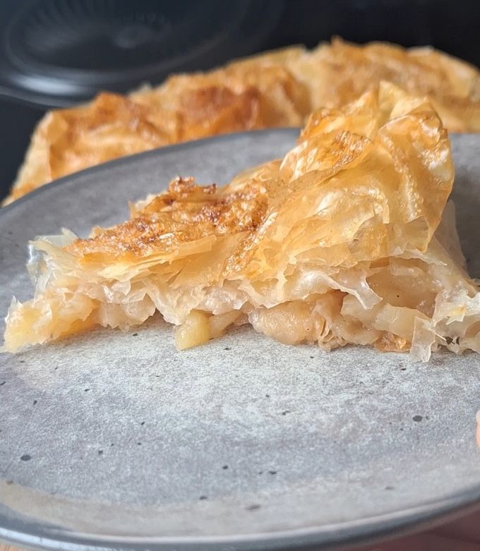 Une photo de Croustade de pommes aux épices