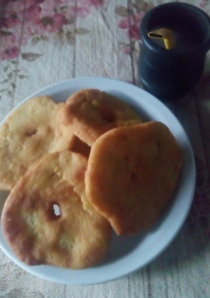 Una foto de Torta fritas dulce😋🧉