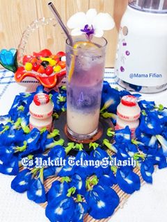 Foto resep Es Yakult Bunga Telang