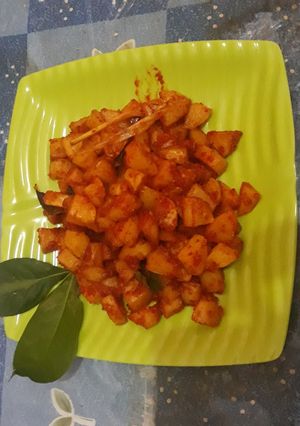 Foto resep Sambal kentang sederhana