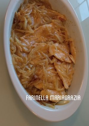 A picture of Chicken Breast with Onions and White Wine 👩🍳❤️.