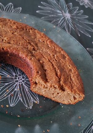 Una foto de Budin de mandarina/naranja vegano