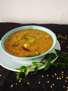 A picture of Moong dal Dalma.