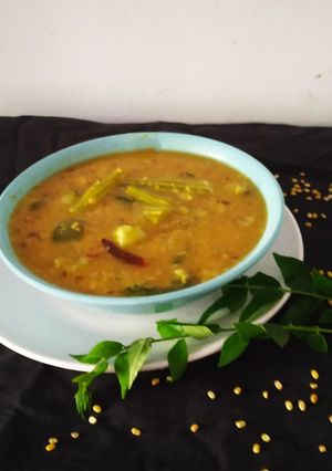 A picture of Moong dal Dalma.