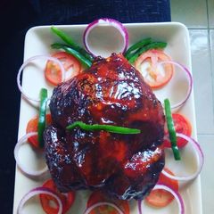 A picture of Oven grilled turkey.