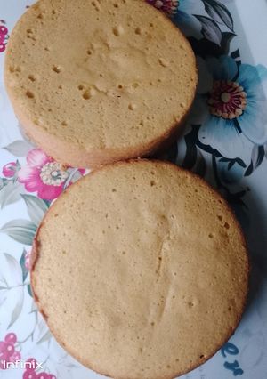 Vanillah Bento cake ainihin hoton girkin