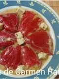 Pimientos del piquillo relleno de queso de Cabrales