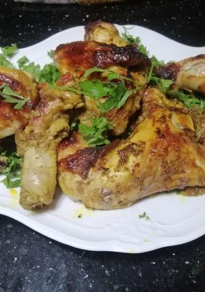 صورة لوصفة دجاج الزبادي والكركم