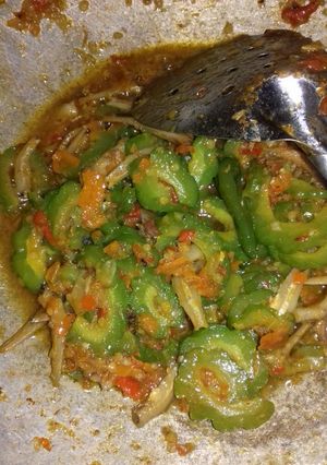 Foto resep Pare Teri Pedas