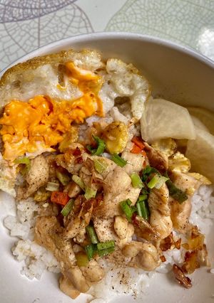 รูปของ ข้าวต้มแห้งอกไก่