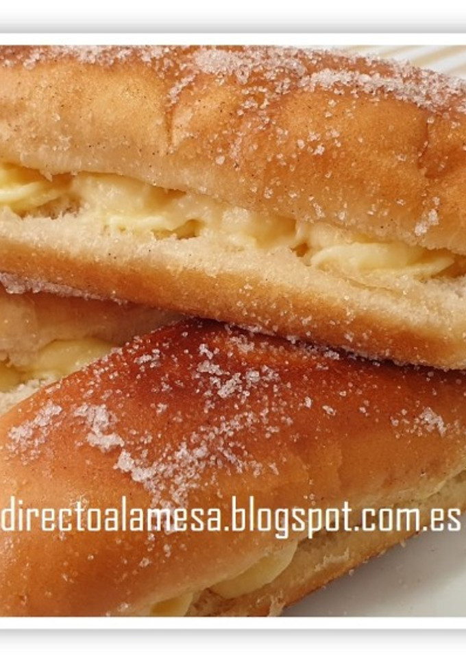 Una foto de Pepitos de crema (receta express)
