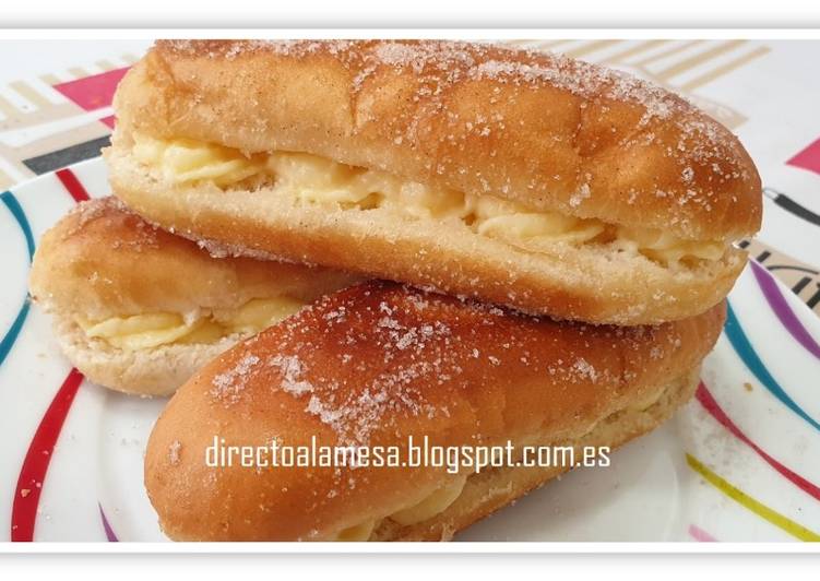 Pepitos de crema (receta express)