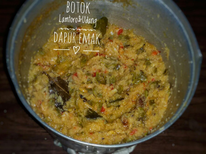 Resep Botok Lamtoro &amp;amp; Udang Anti Gagal