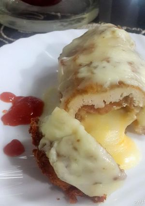 Foto resep Chicken cordon bleu ketofy
