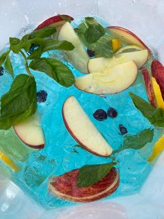 صورة لوصفة موهيتو التوت الازرق💙