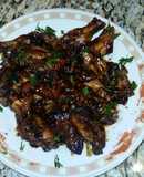 Alitas de pollo barbecue/barbacoa