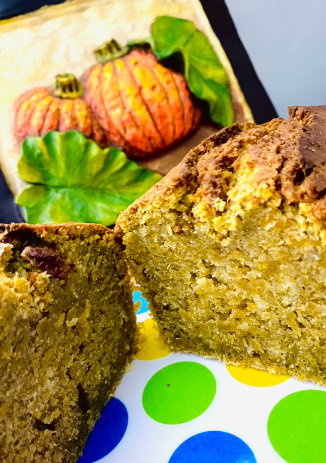 Una foto de BUDÍN DE 🎃CALABAZA🎃Y 🥥COCO🥥