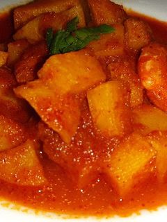Foto resep Kentang Udang Balado