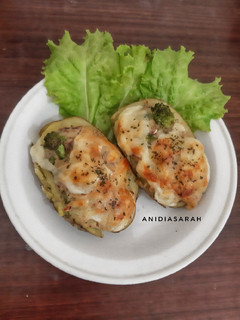 Foto resep Kentang Panggang Brokoli Keju